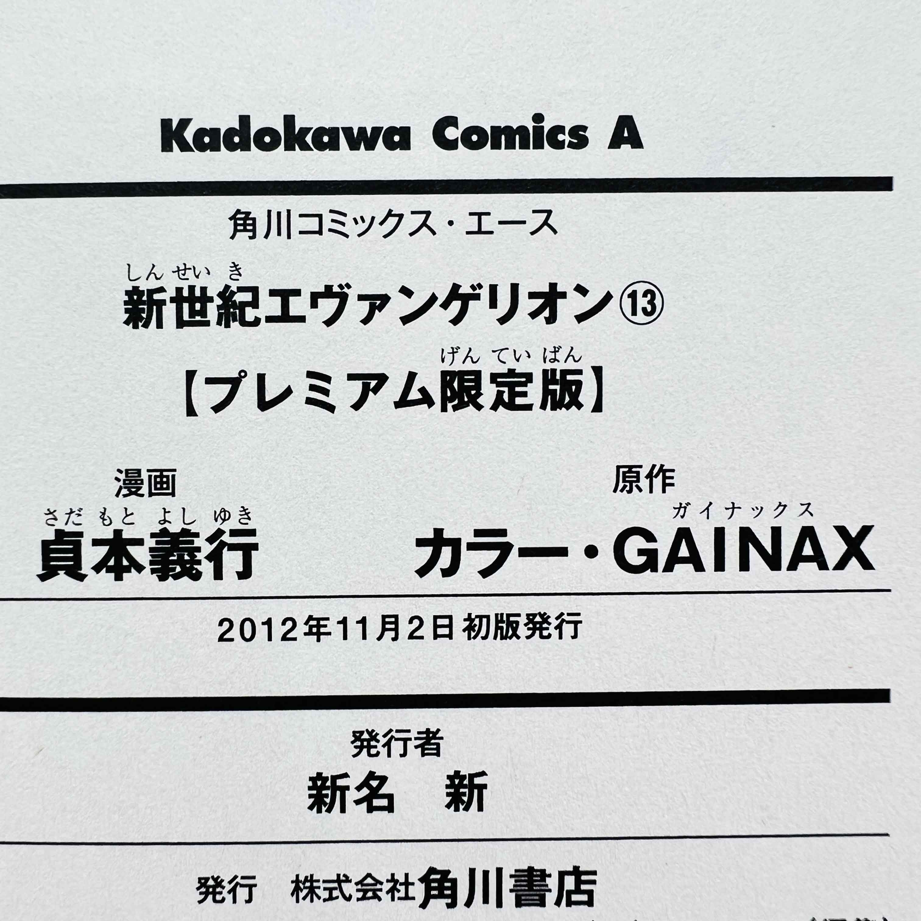 Neon Genesis Evangelion (Premium Edition) - Volume 13