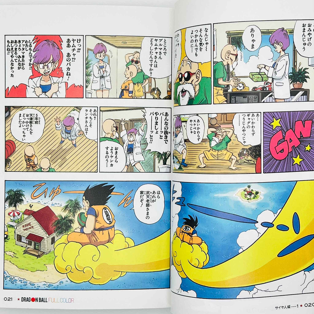 Dragon Ball - Full Color (Complete Saiyajin Ark 01 02 03) + Postcards