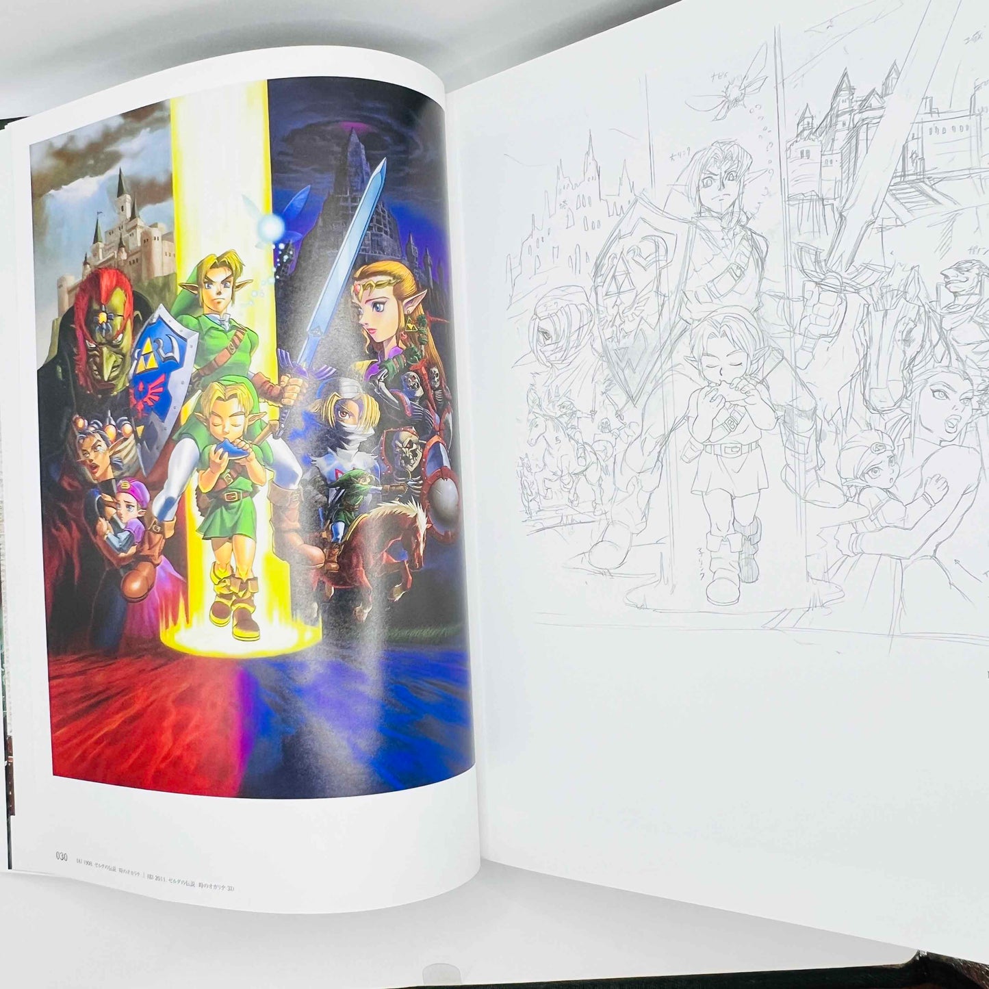 Zelda Hyrule Graphics (30th Anniversary Artbook) /w Obi