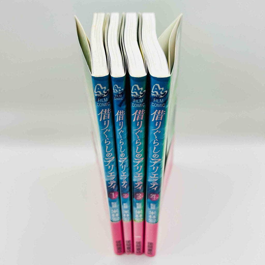 The Secret World of Arrietty (Ghibli Anime Comics) - Complete Set /w Obi
