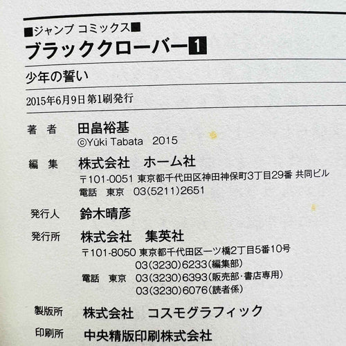 Black Clover - Volume 01