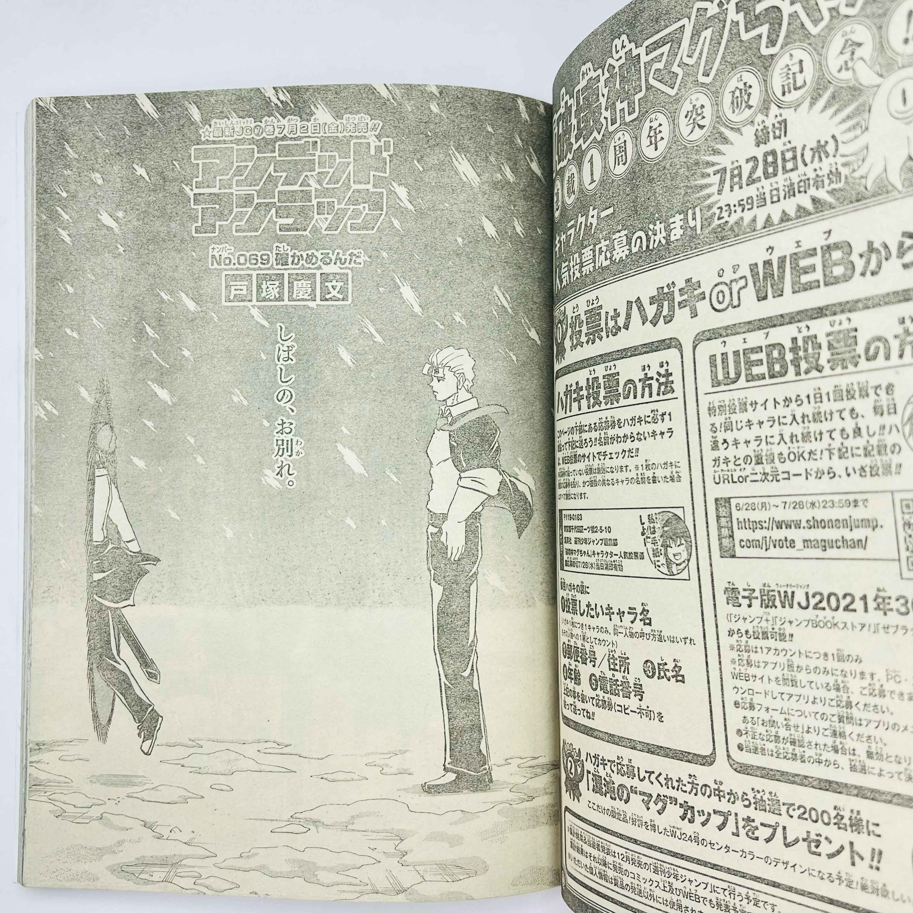 Weekly Shonen Jump - 2021 No. 30 (Red Hood 1st Issue)