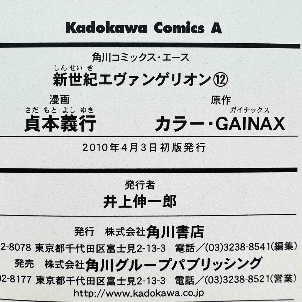 Neon Genesis Evangelion - Volume 12 /w Obi