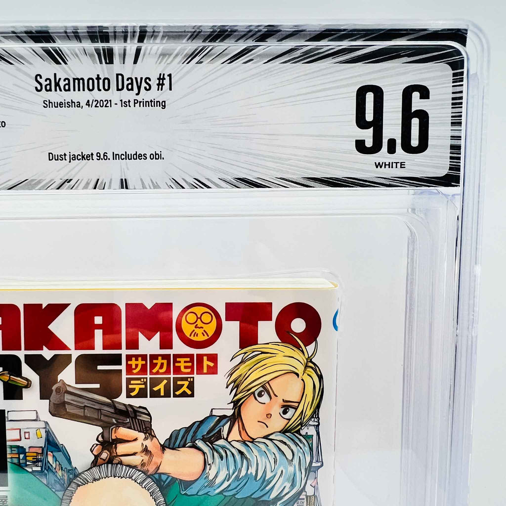 BGS 9.6 - Sakamoto Days Volume 01 /w Obi