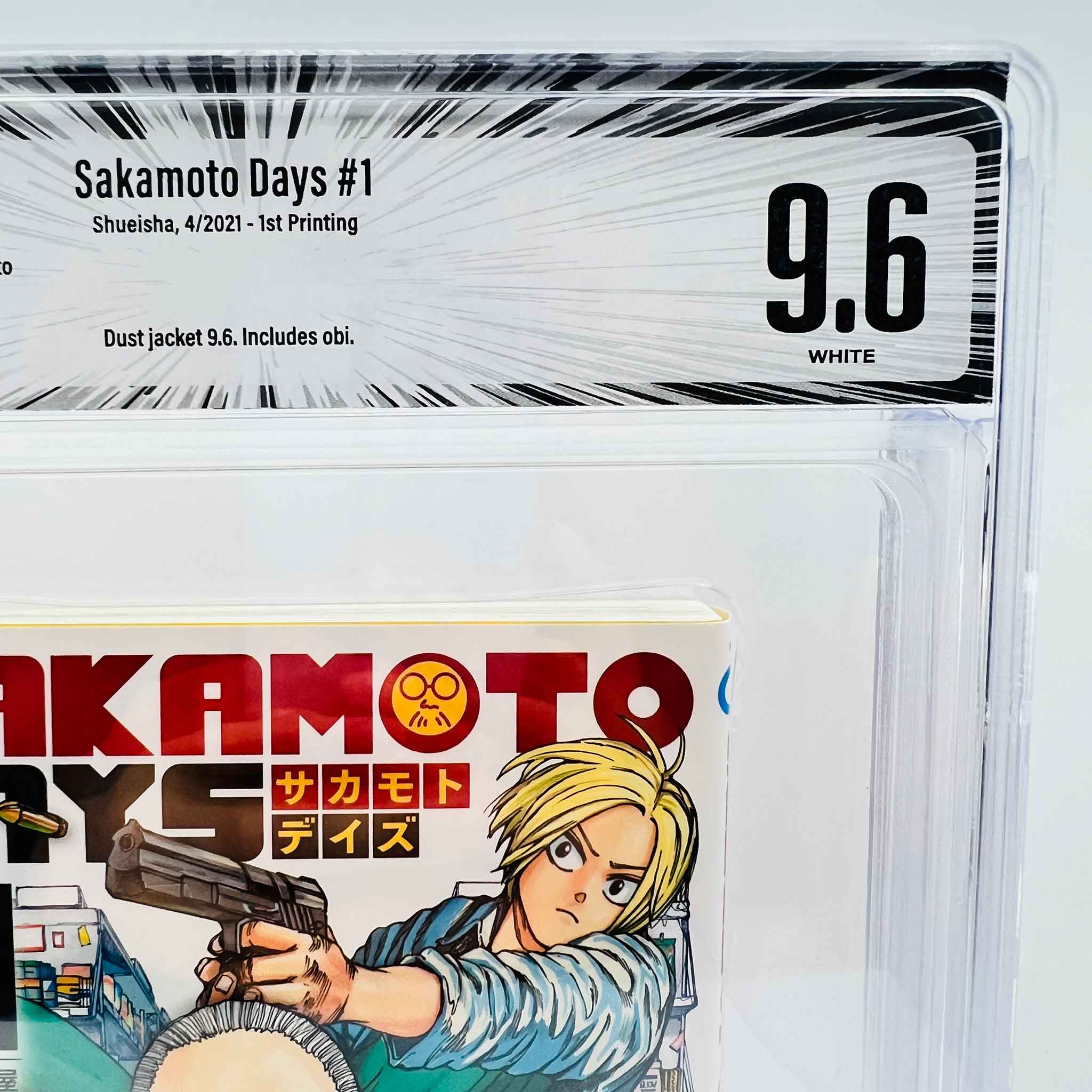 BGS 9.6 - Sakamoto Days Volume 01 /w Obi