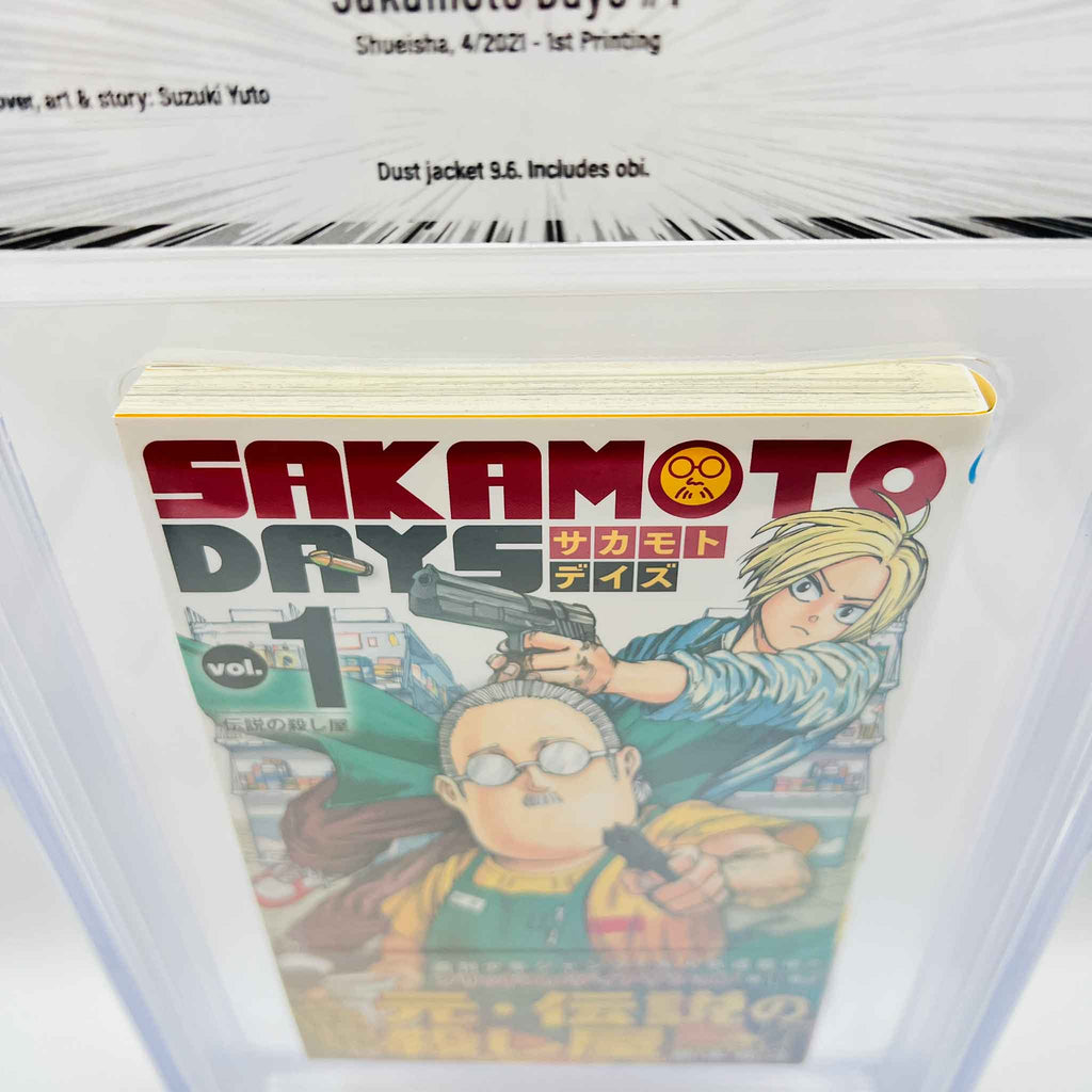 BGS 9.6 - Sakamoto Days Volume 01 /w Obi