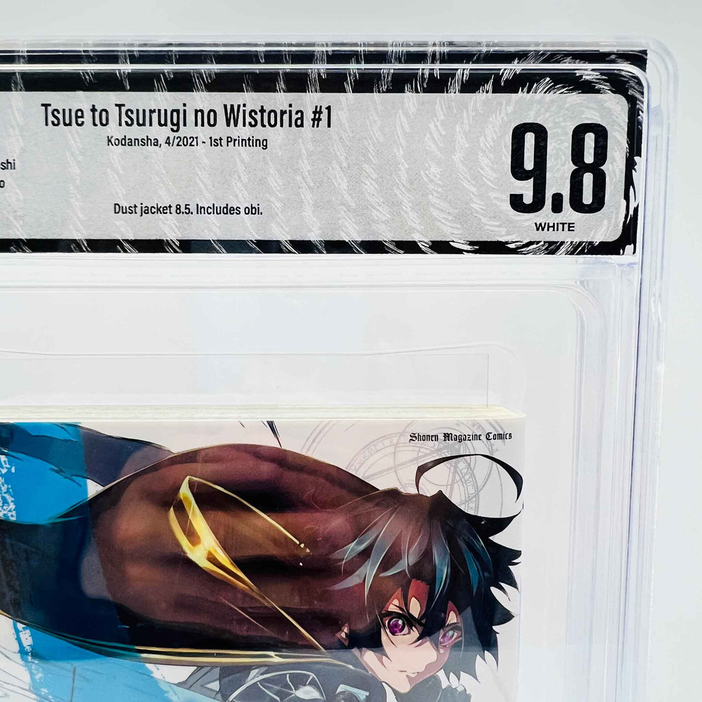 BGS 9.8 - Wistoria : Wand and Sword Volume 01 /w Obi
