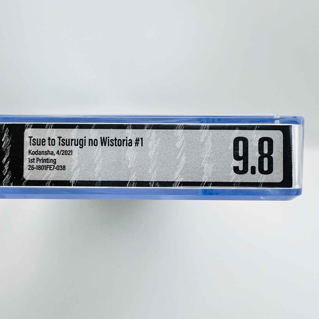BGS 9.8 - Wistoria : Wand and Sword Volume 01 /w Obi