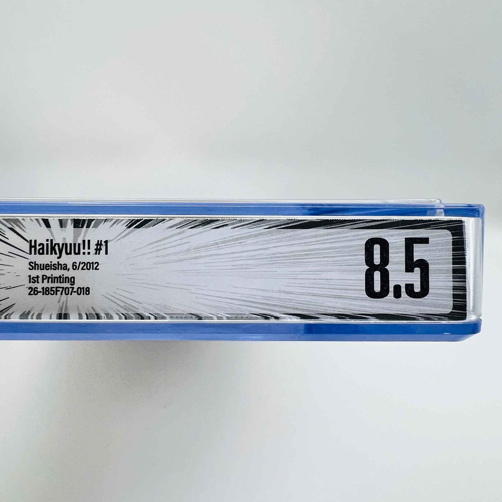 BGS 8.5 - Haikyu Volume 01 /w Obi