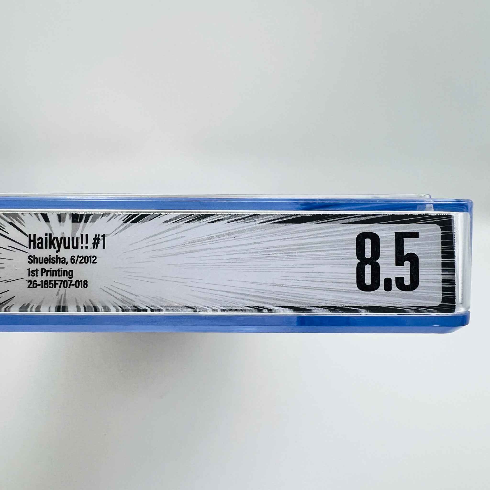 BGS 8.5 - Haikyu Volume 01 /w Obi
