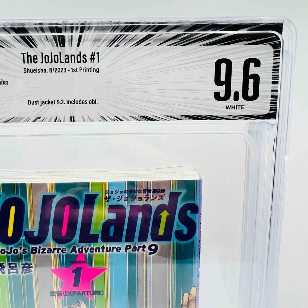 BGS 9.6 - The JoJoLands - Jojo's Bizarre Adventure Part 9 Volume 01 /w Obi