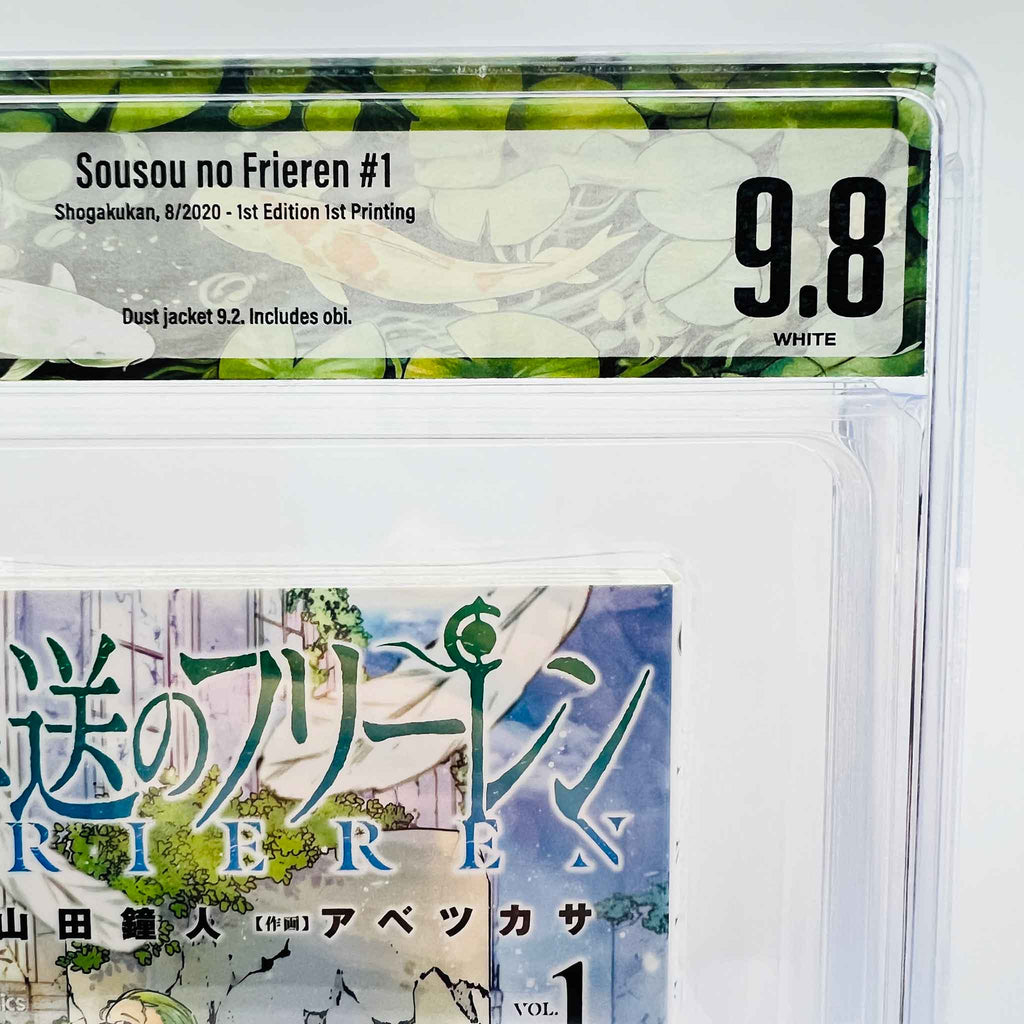 BGS 9.8 - Frieren Beyond Journey's End Volume 01 /w Obi