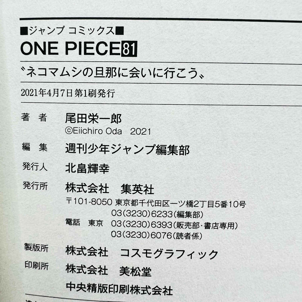 One Piece - Volume 17 - 108 /w Obi ~「Wish Reserved」