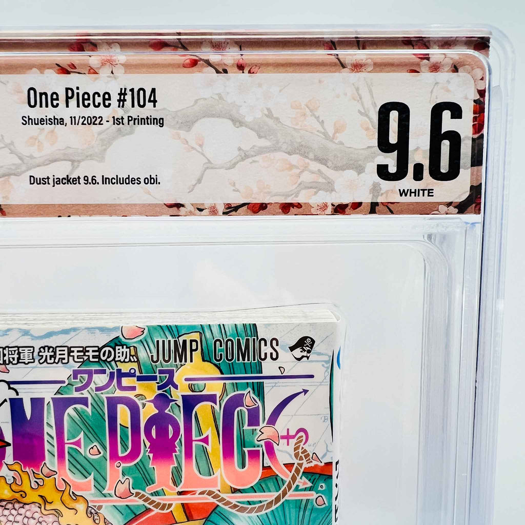 BGS 9.6 - One Piece Volume 104 /w Obi
