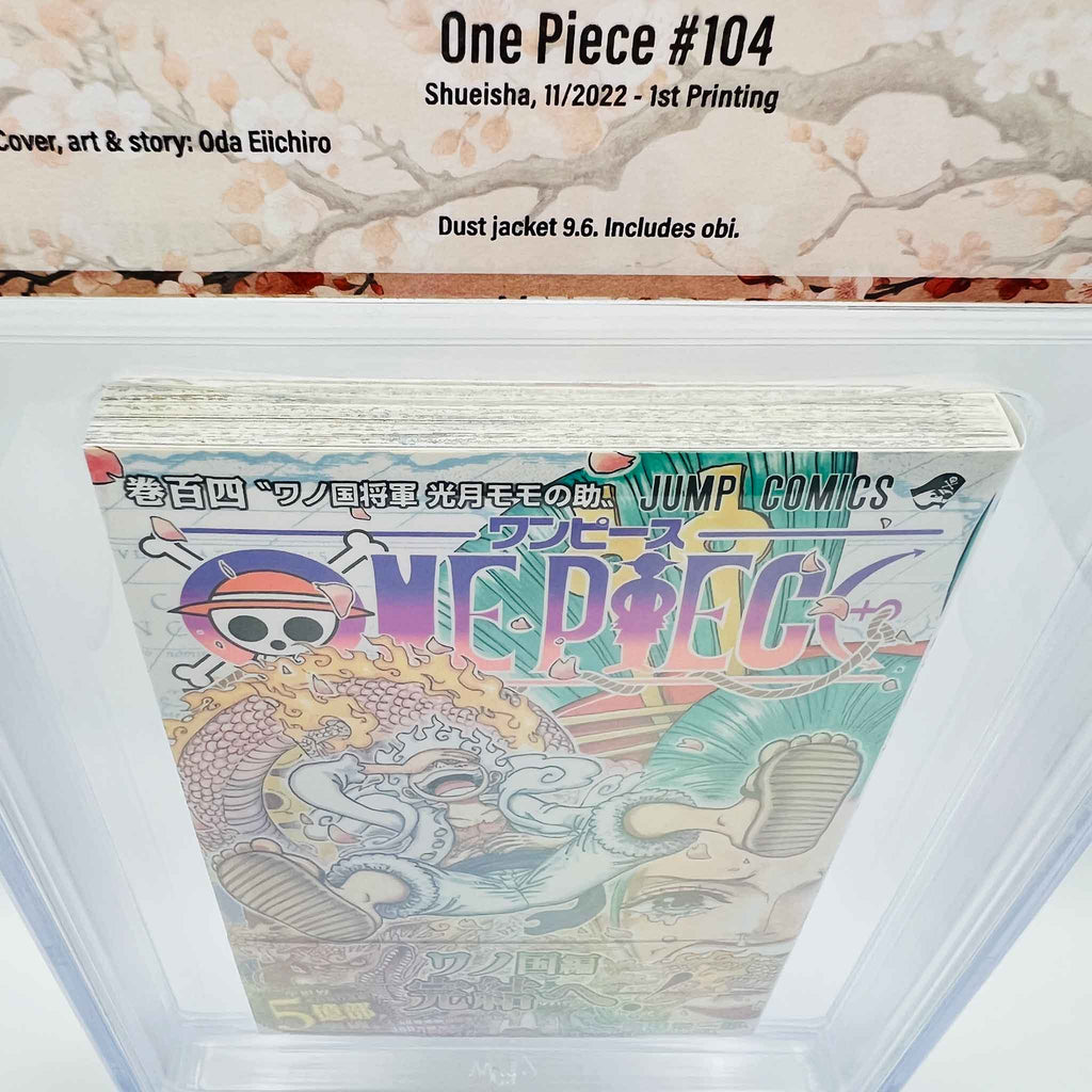 BGS 9.6 - One Piece Volume 104 /w Obi