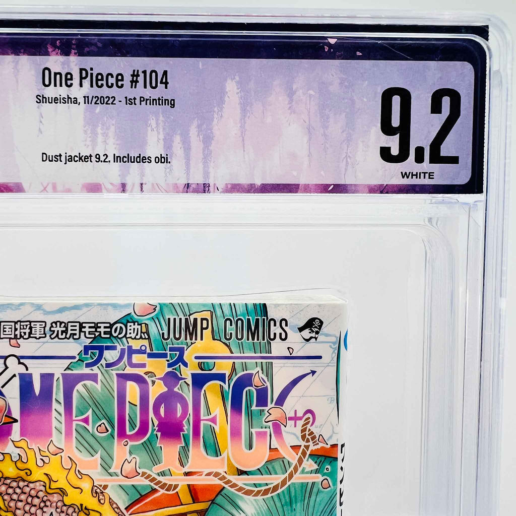 BGS 9.2 - One Piece Volume 104 /w Obi