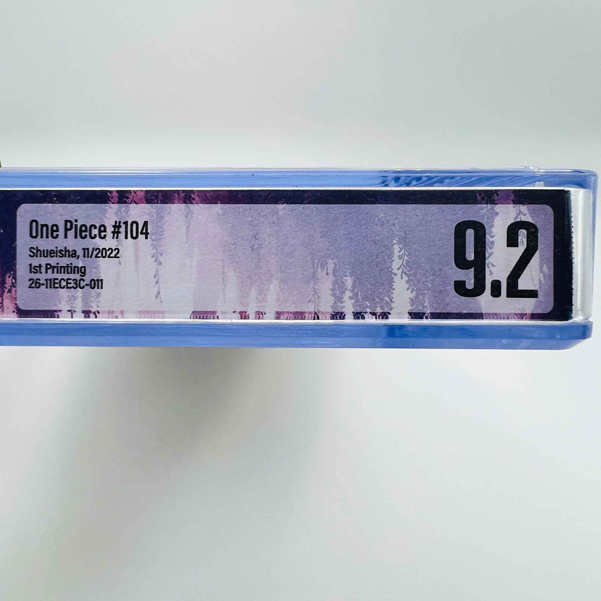 BGS 9.2 - One Piece Volume 104 /w Obi