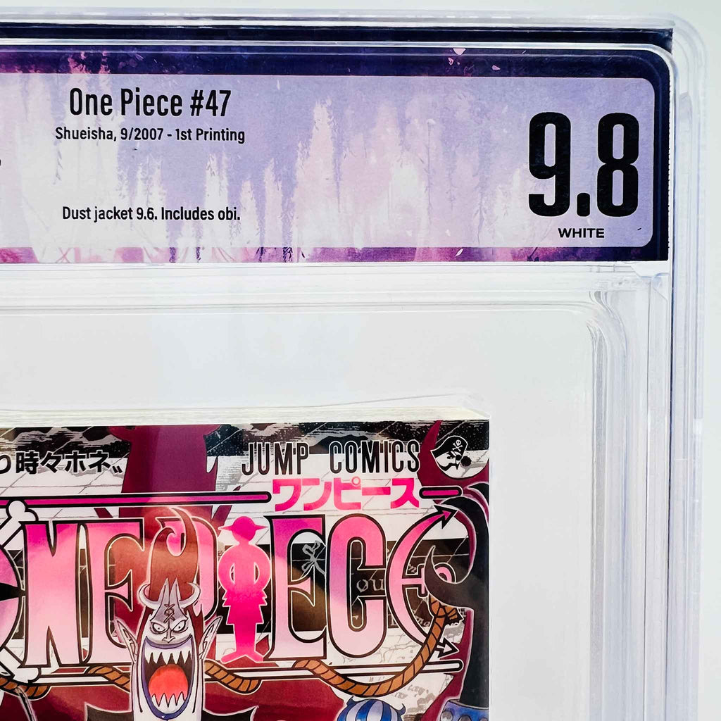 BGS 9.8 - One Piece Volume 47 /w Obi