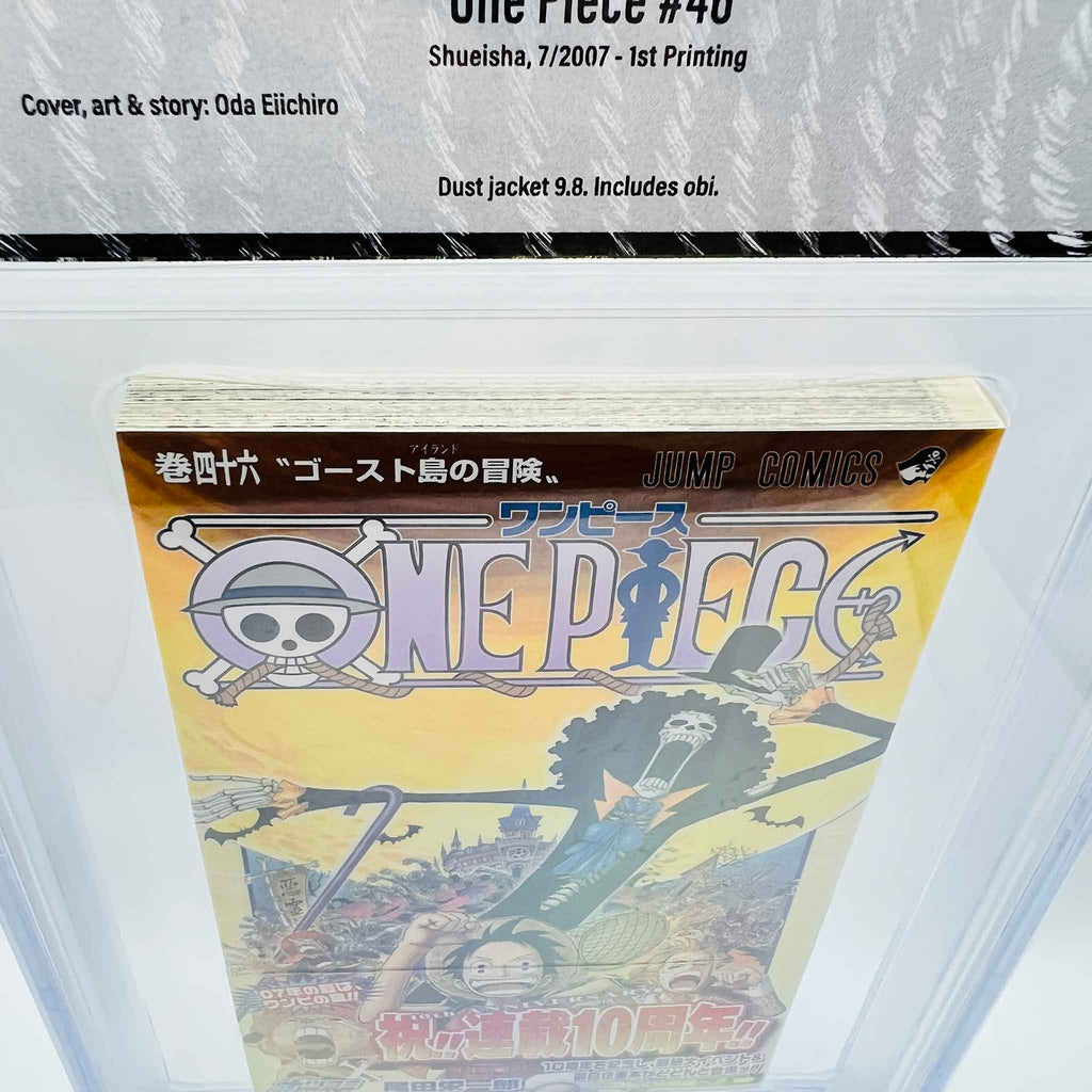BGS 9.8 - One Piece Volume 46 /w Obi