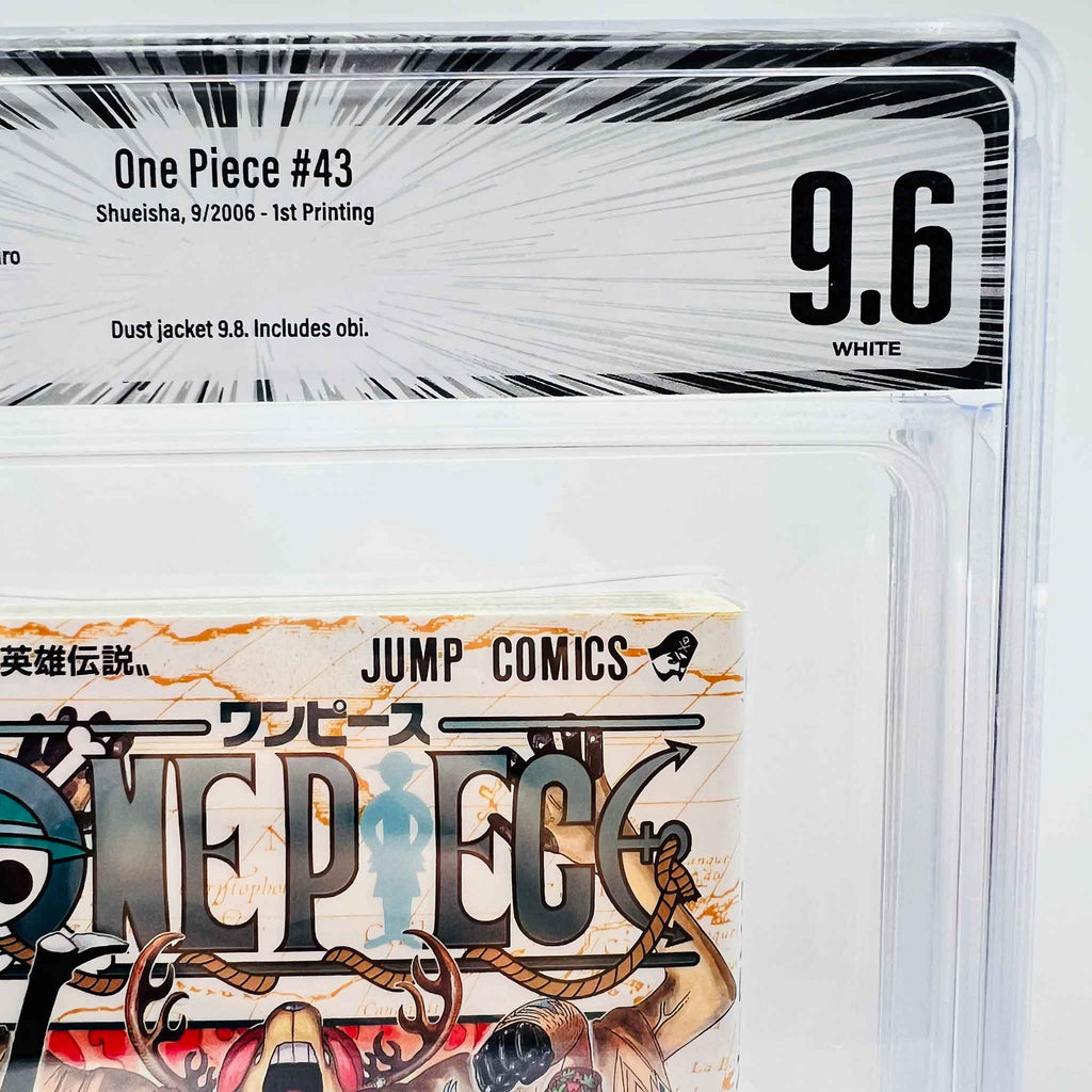 BGS 9.6 - One Piece Volume 43 /w Obi