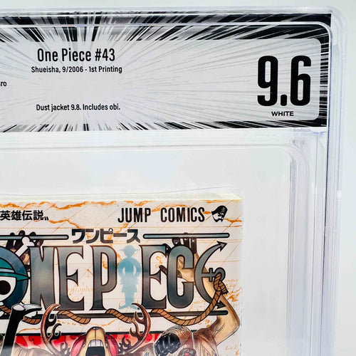 BGS 9.6 - One Piece Volume 43 /w Obi