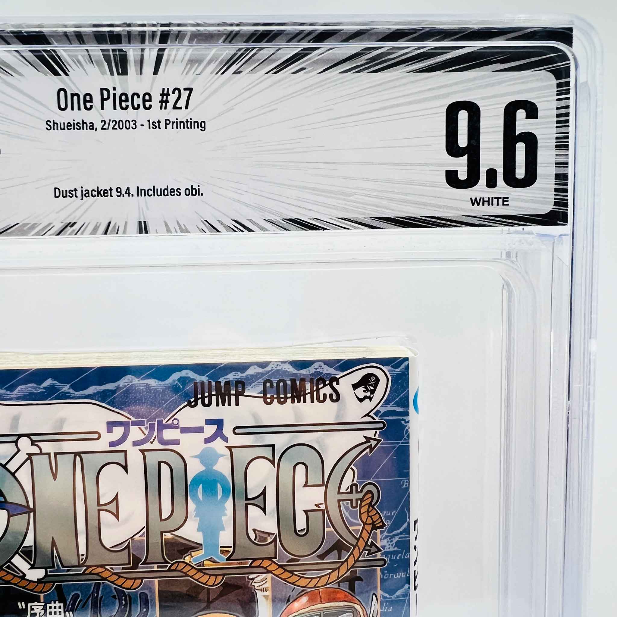 BGS 9.6 - One Piece Volume 27 /w Obi