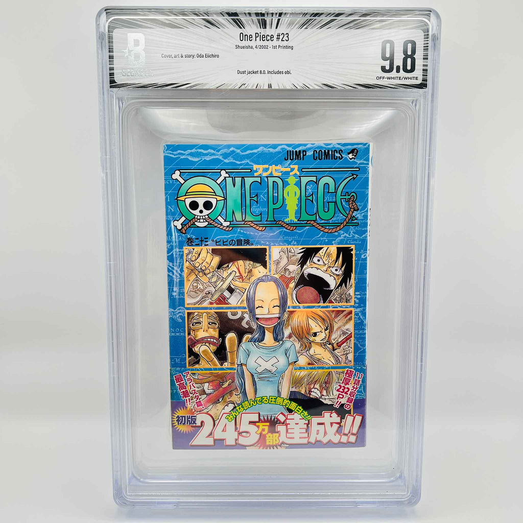 BGS 9.8 - One Piece Volume 23 /w Obi