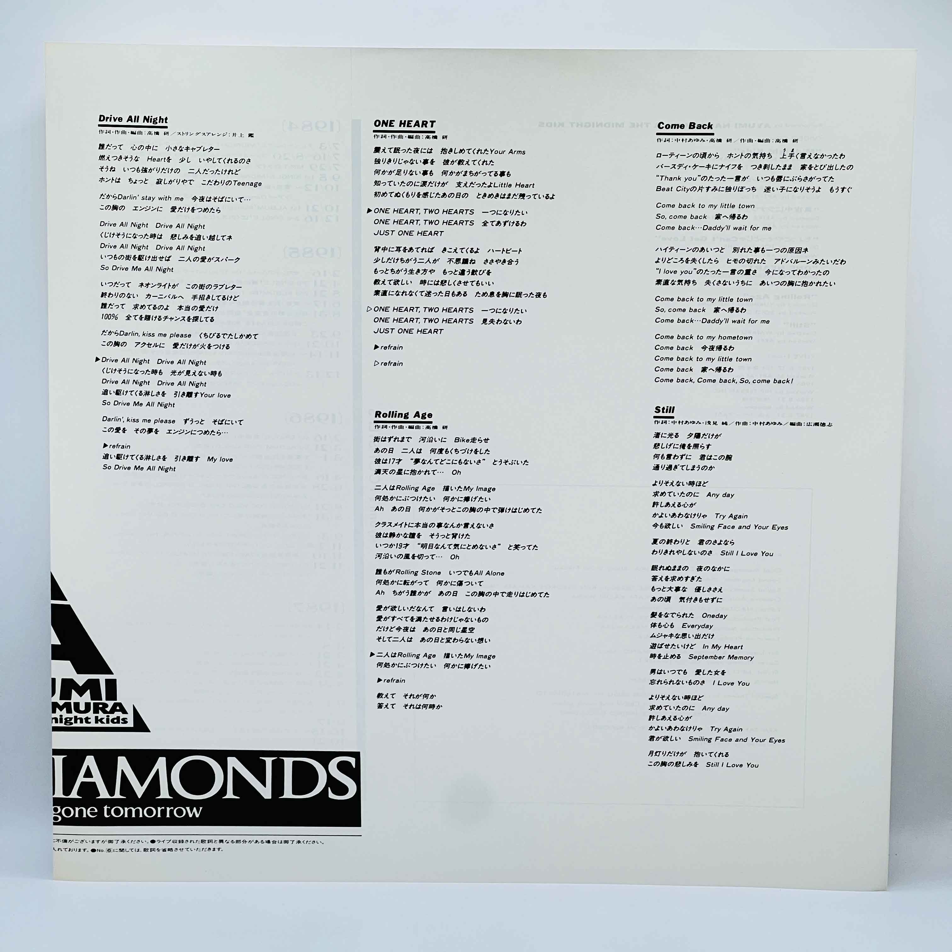 Ayumi Nakamura: Heart of Diamonds (City Pop)