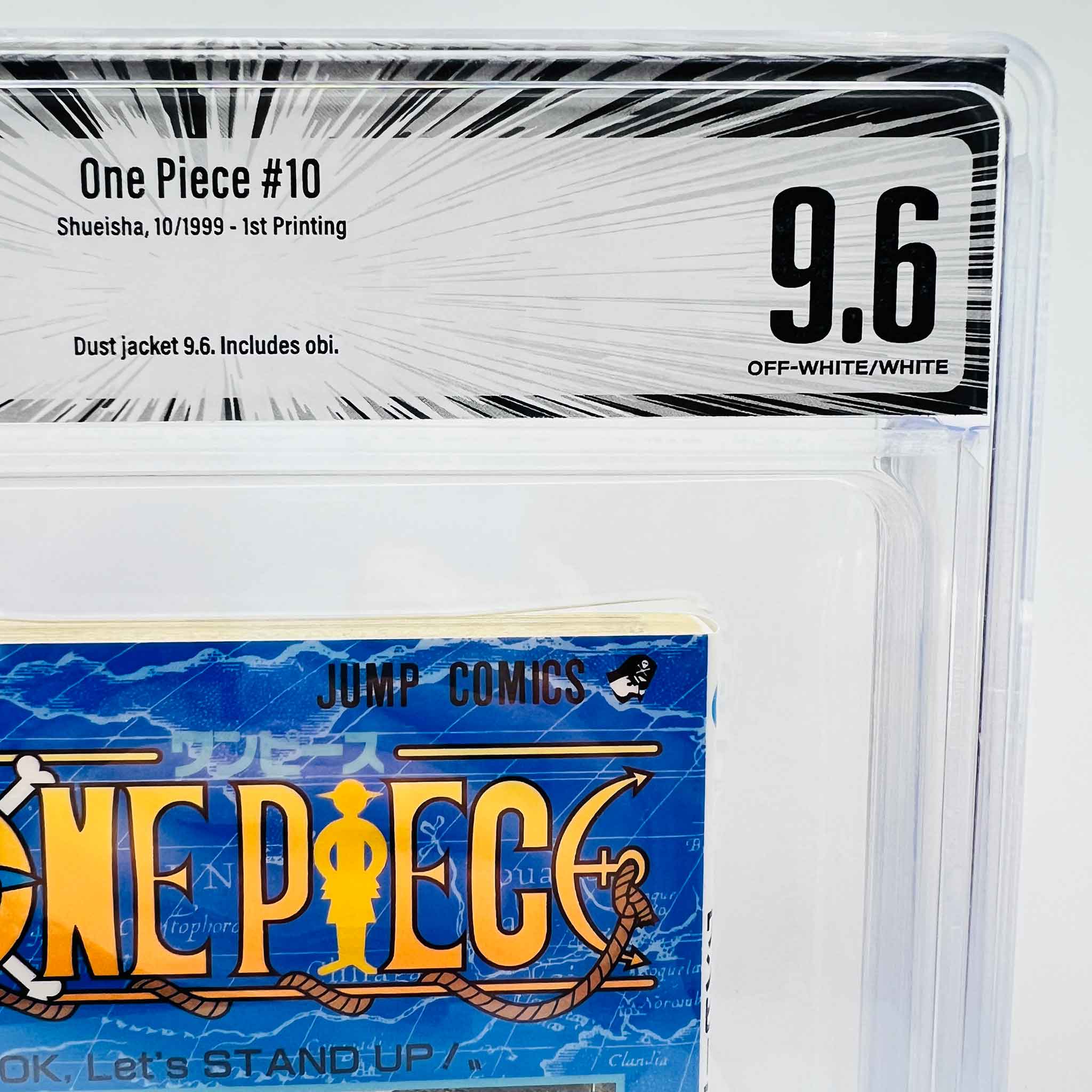 BGS 9.6 - One Piece Volume 10 /w Obi