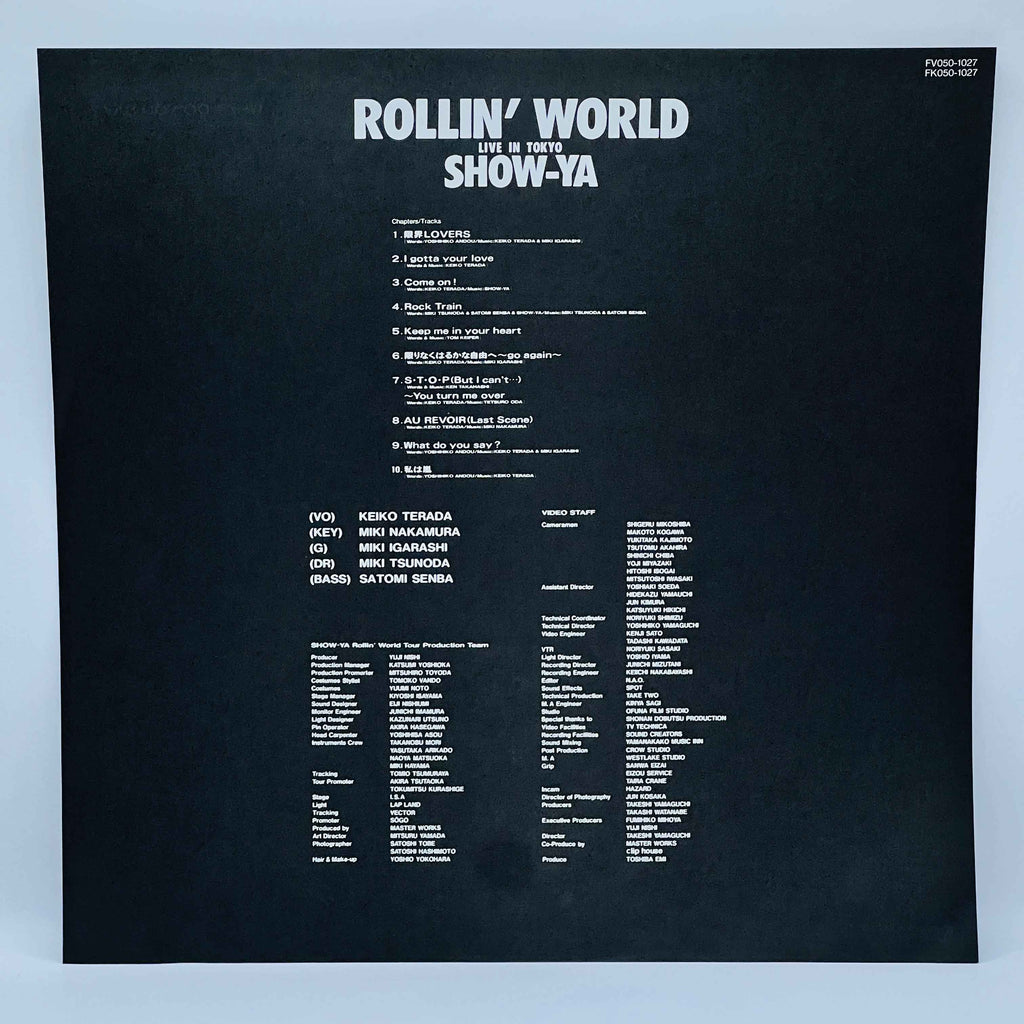 Show-Ya: Rollin' World /w Obi
