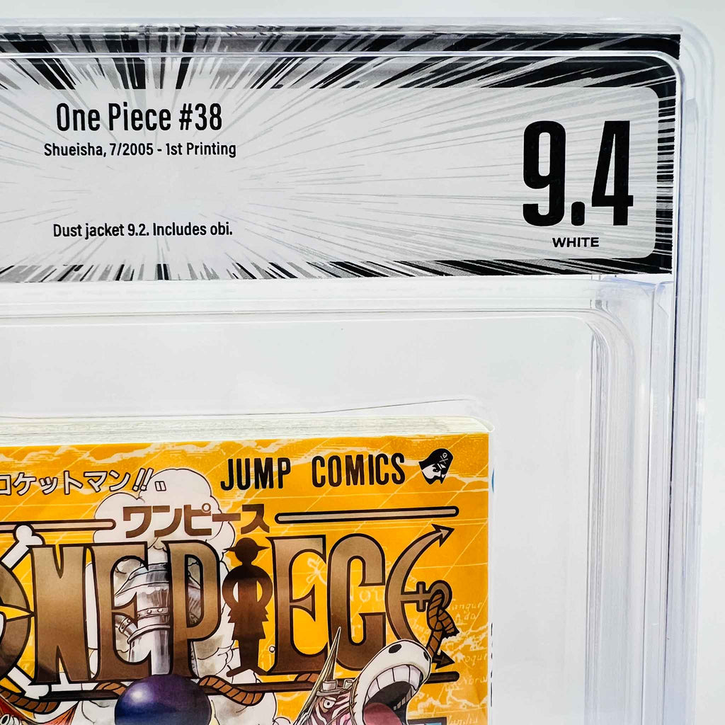 BGS 9.4 - One Piece Volume 38 /w Obi
