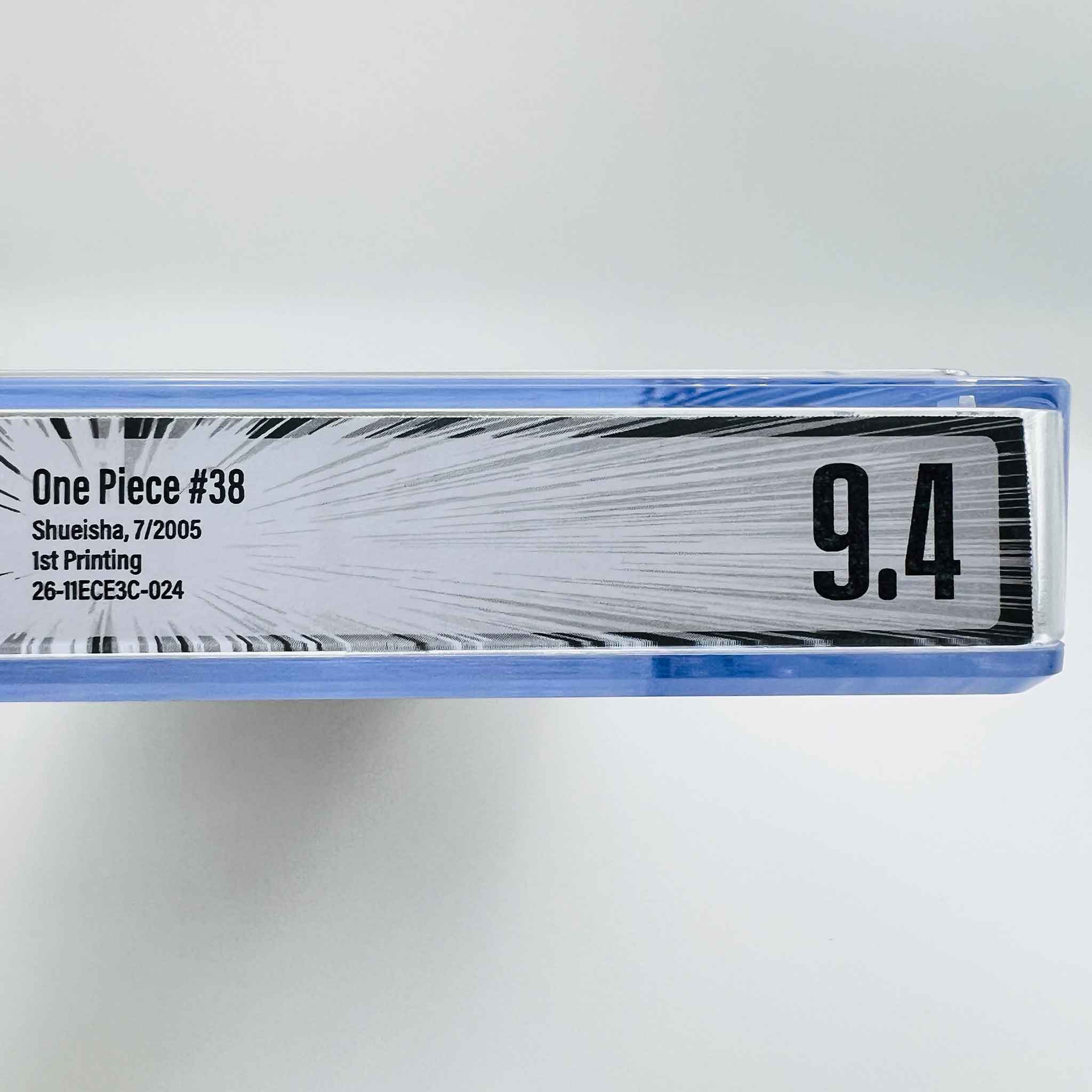 BGS 9.4 - One Piece Volume 38 /w Obi