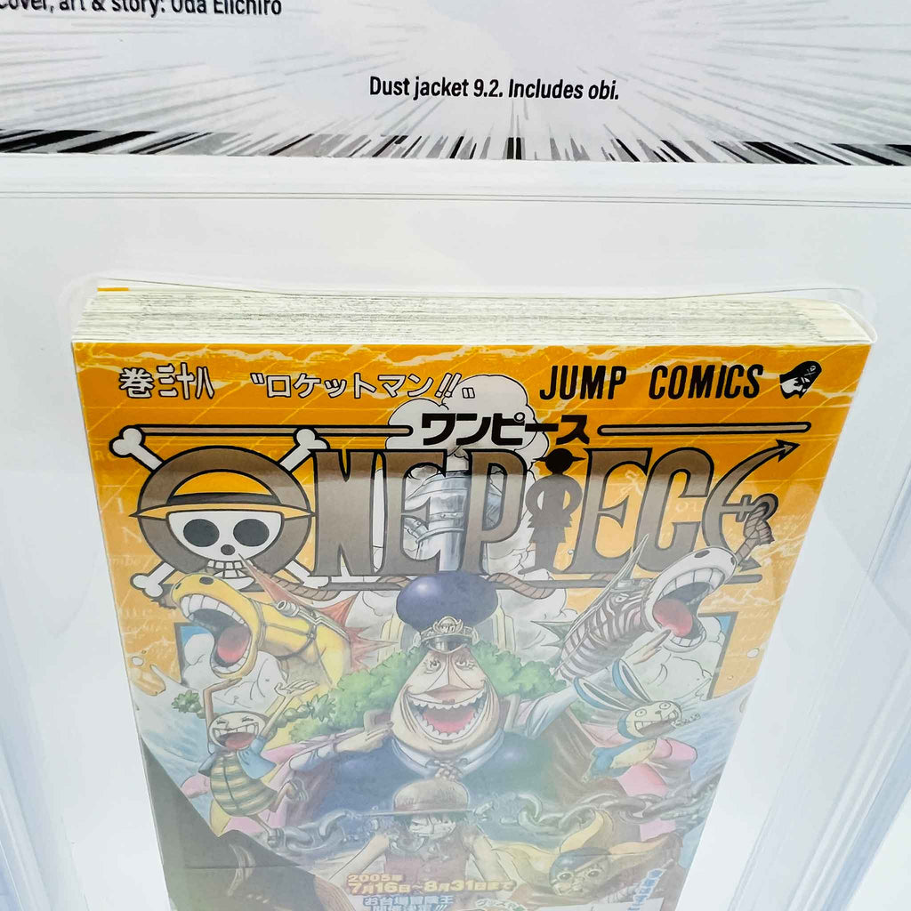 BGS 9.4 - One Piece Volume 38 /w Obi