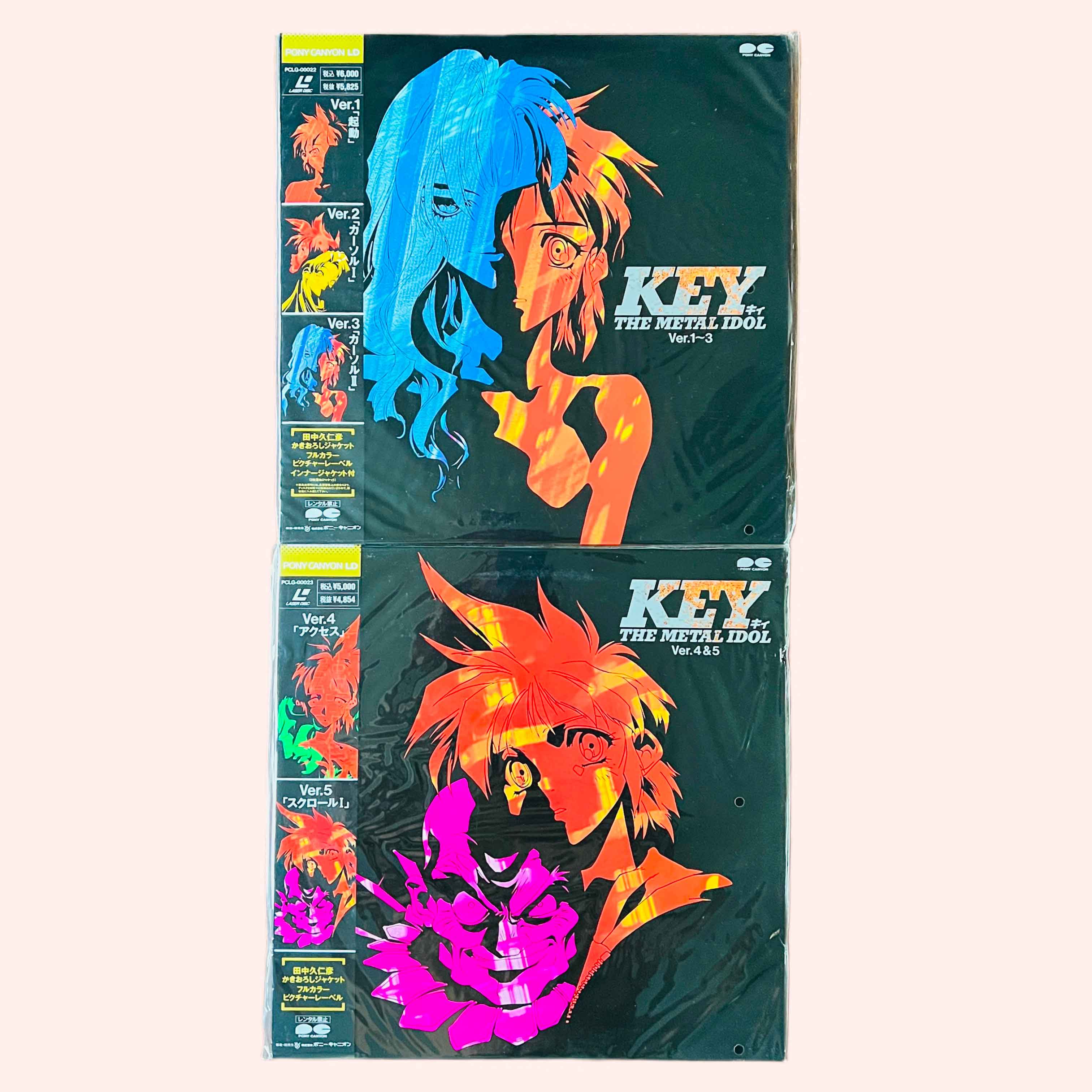 Key the Metal Idol [New Sealed] (PCLG-00022 / PCLG-00023) /w Obi