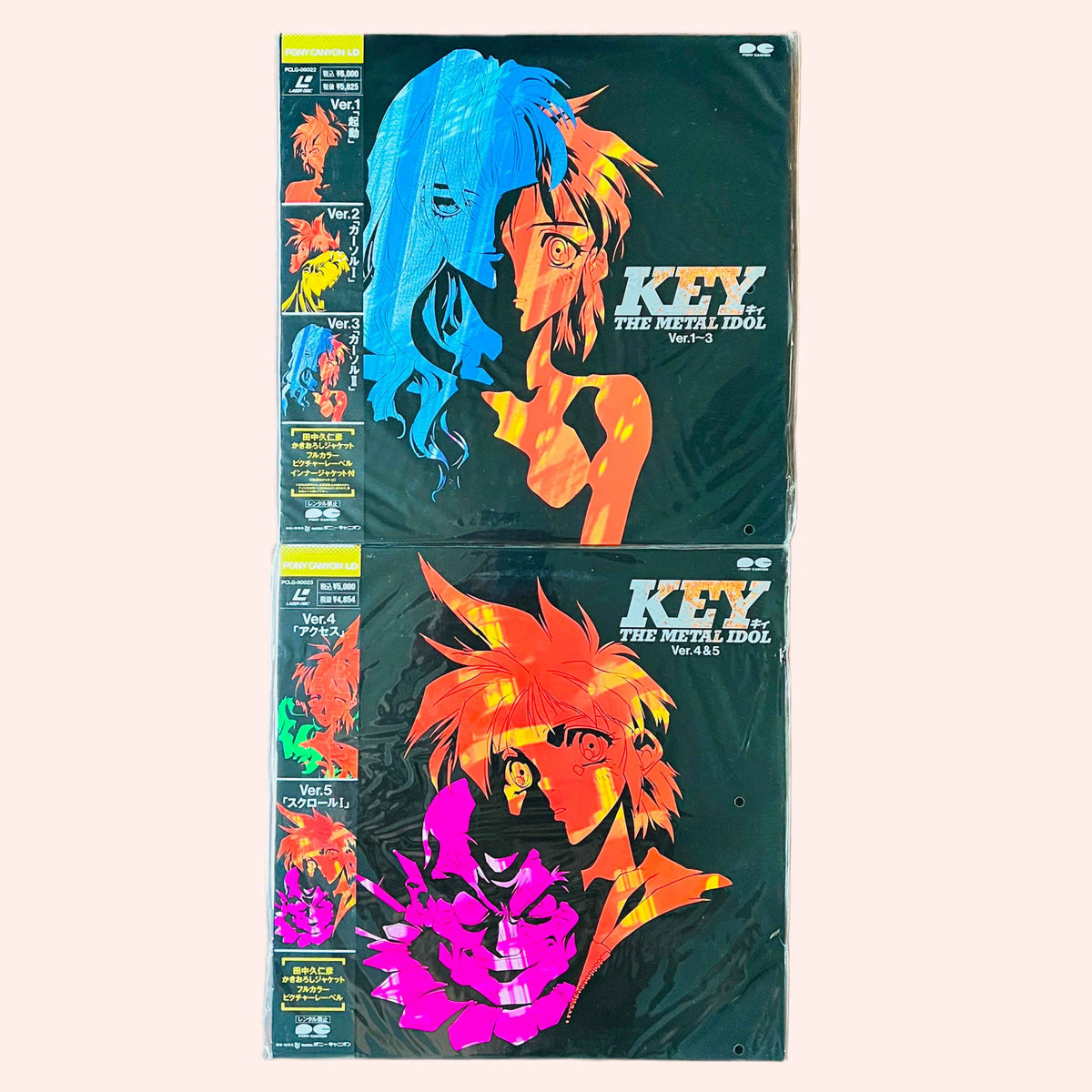 Key the Metal Idol [New Sealed] (PCLG-00022 / PCLG-00023) /w Obi 