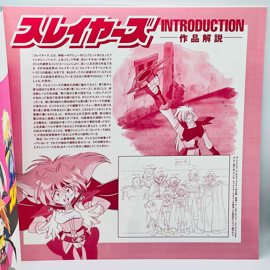 Slayers: TV 1st Season LD Box