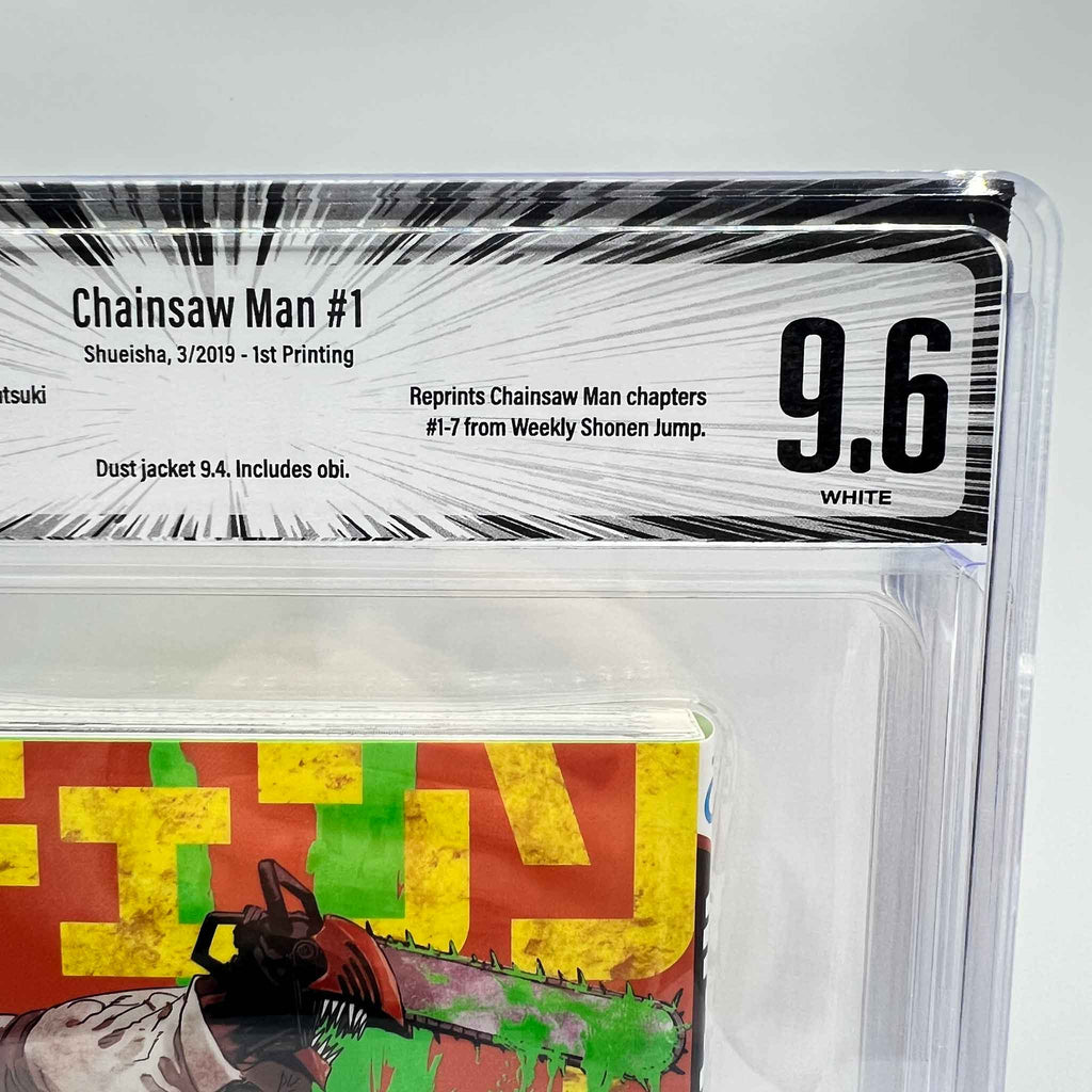 BGS 9.6 - Chainsaw Man Volume 01 /w Obi