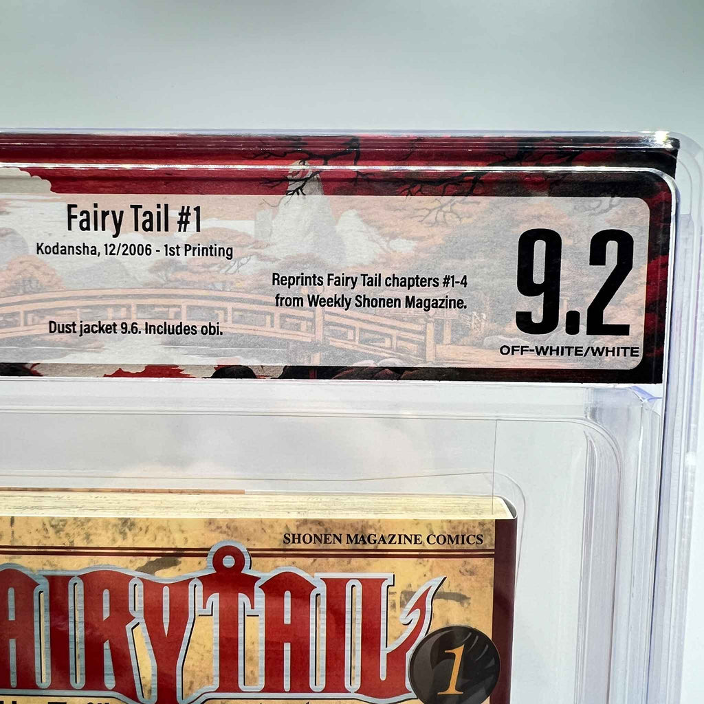 BGS 9.2 - Fairy Tail Volume 01 /w Obi