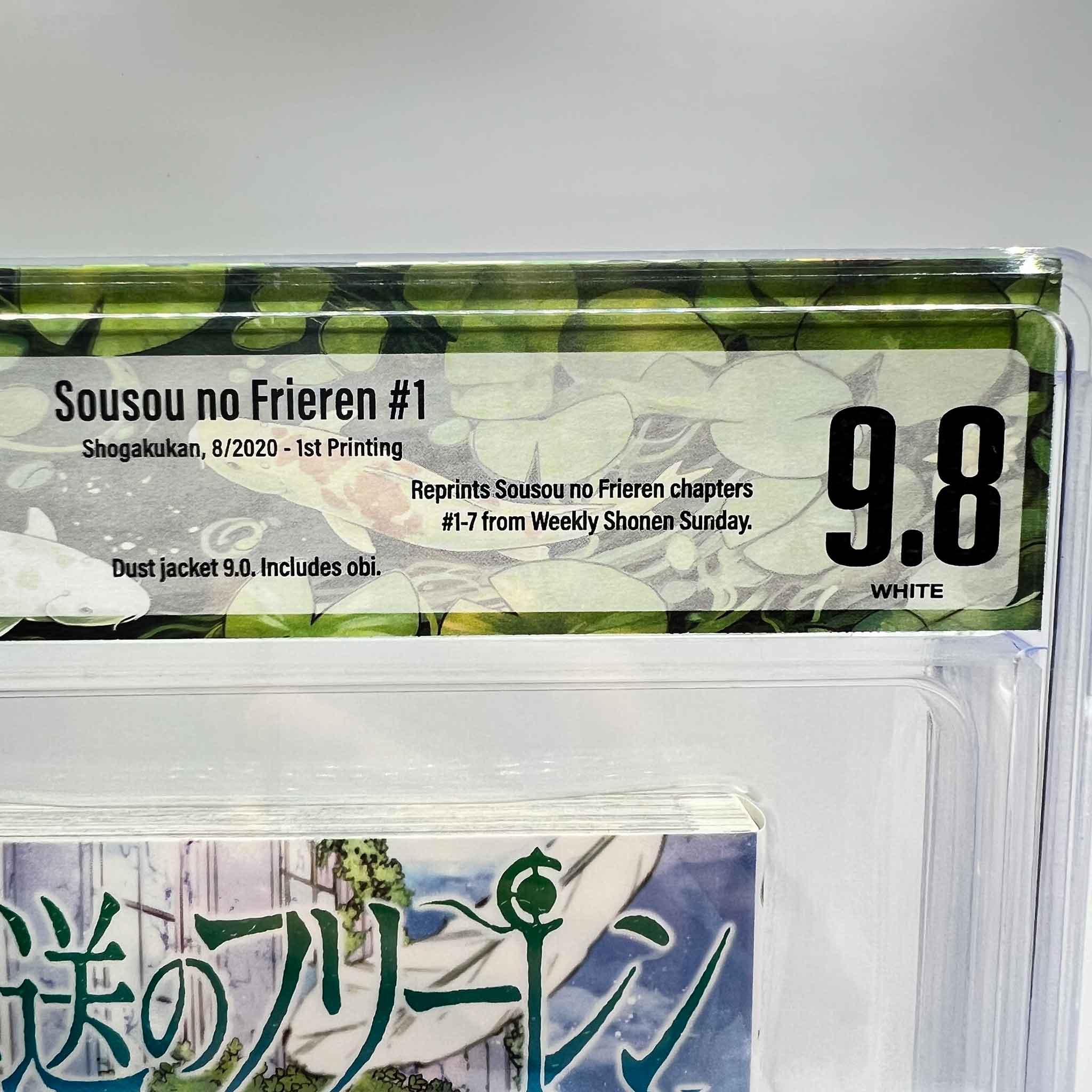 BGS 9.8 - Frieren Beyond Journey's End Volume 01 /w Obi