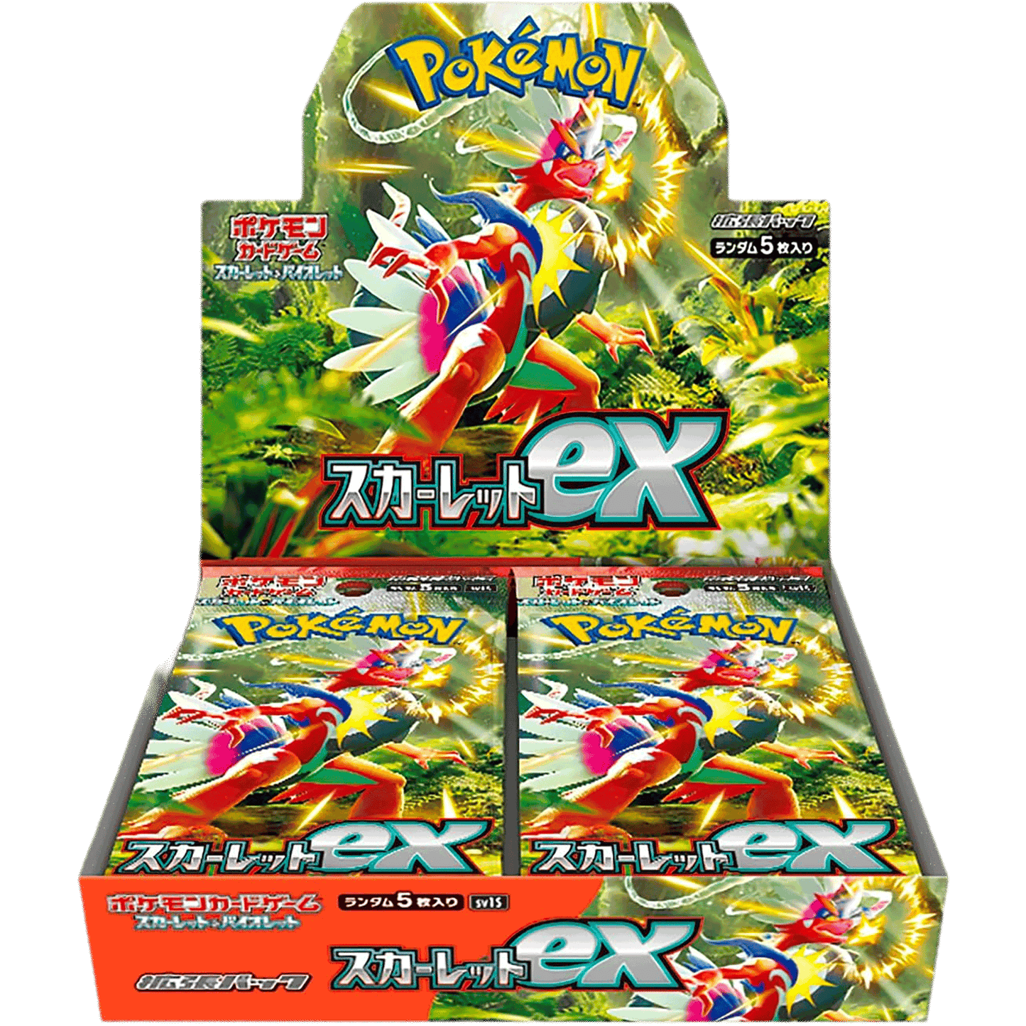 Pokemon Card Game Scarlet & Violet - Expansion Pack - Scarlet ex [SV1S]