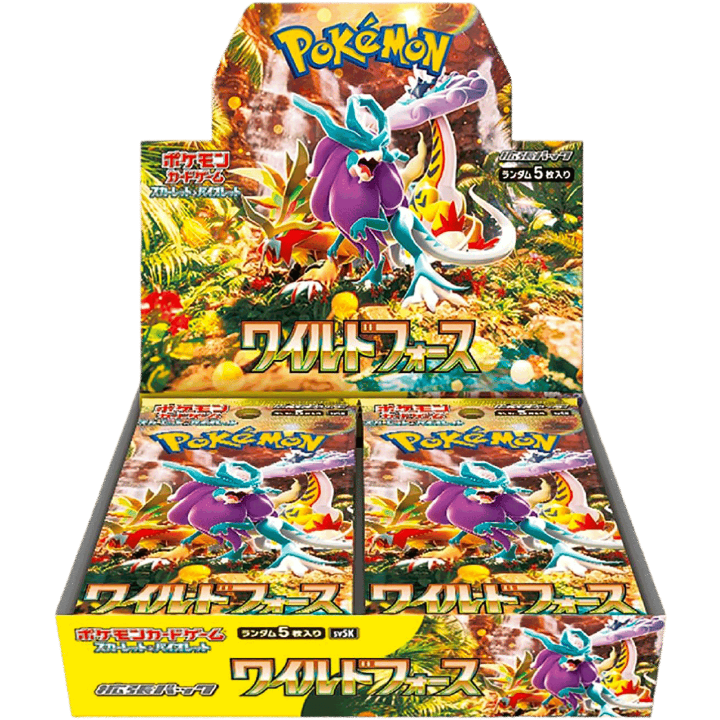 Pokemon Card Game Scarlet & Violet - Expansion Pack - Wild Force [SV5K]