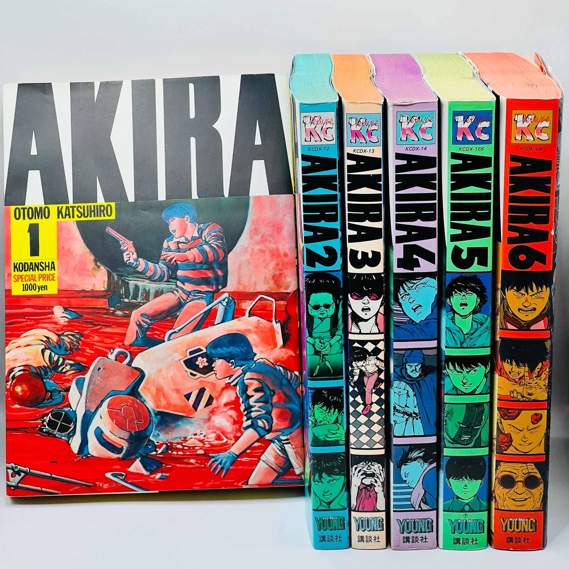 Akira - Complete Series - Volume 01 02 03 04 05 06 - 1stPrint.net - 1st First Print Edition Manga Store - M-AKIRA-LOT-001