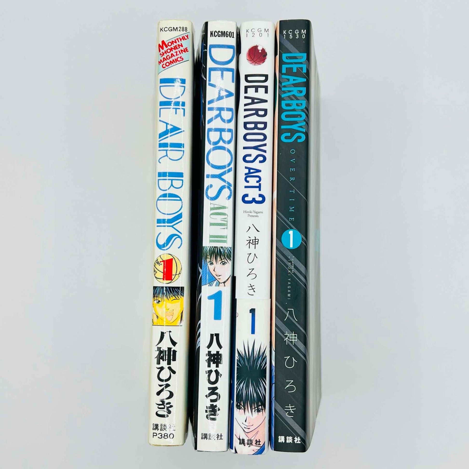 Dear Boys + Act 2 + Act 3 + Overtime - Volume 01 - 1stPrint.net - 1st First Print Edition Manga Store - M-DEARSET-LOT-001