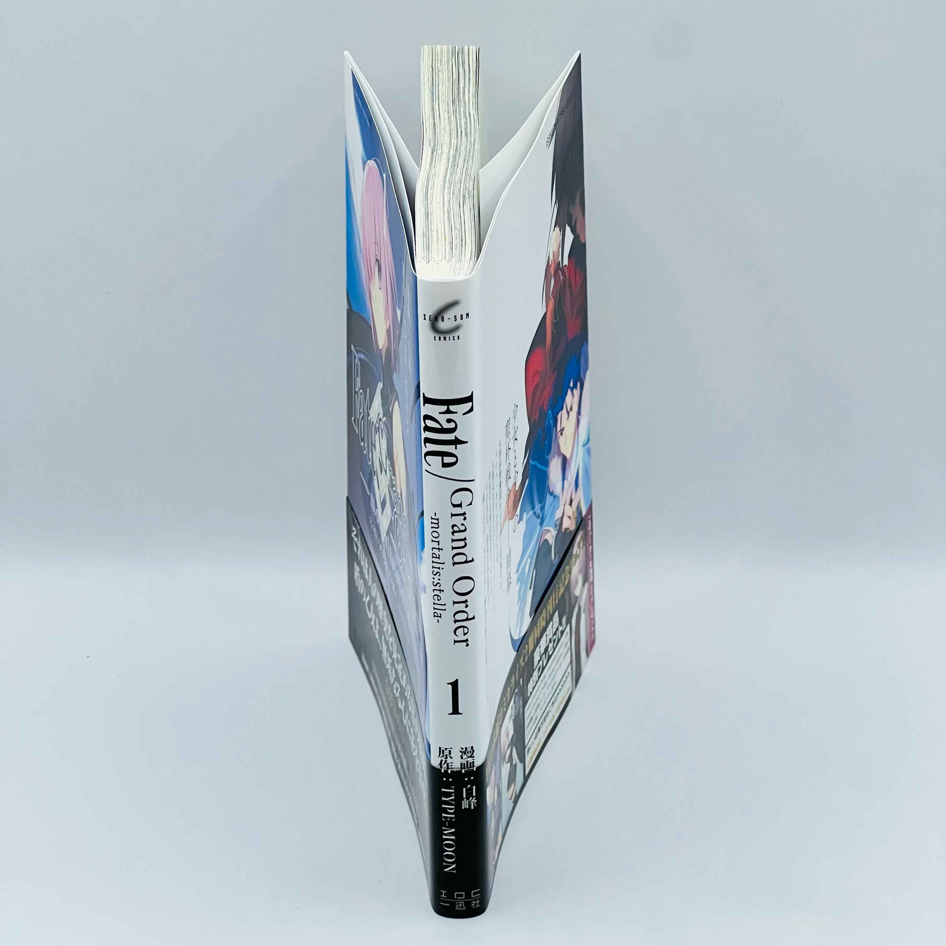 Fate / Grand Order - Mortalis : Stella - Volume 01 /w Obi - 1stPrint.net - 1st First Print Edition Manga Store - M-FATESTELLA-01-002