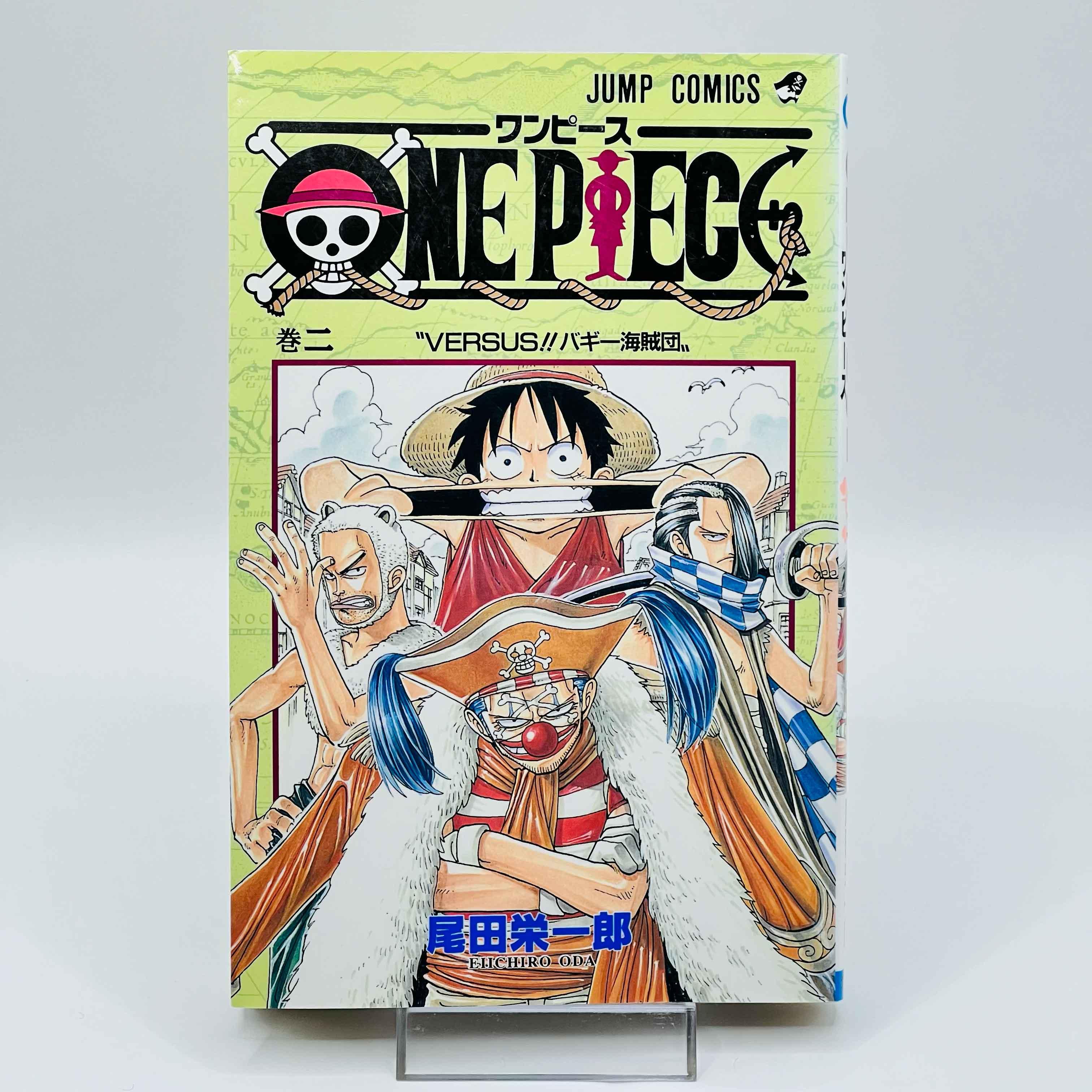 One Piece - Volume 02 - 1stPrint.net - 1st First Print Edition Manga Store - M-OP-02-001