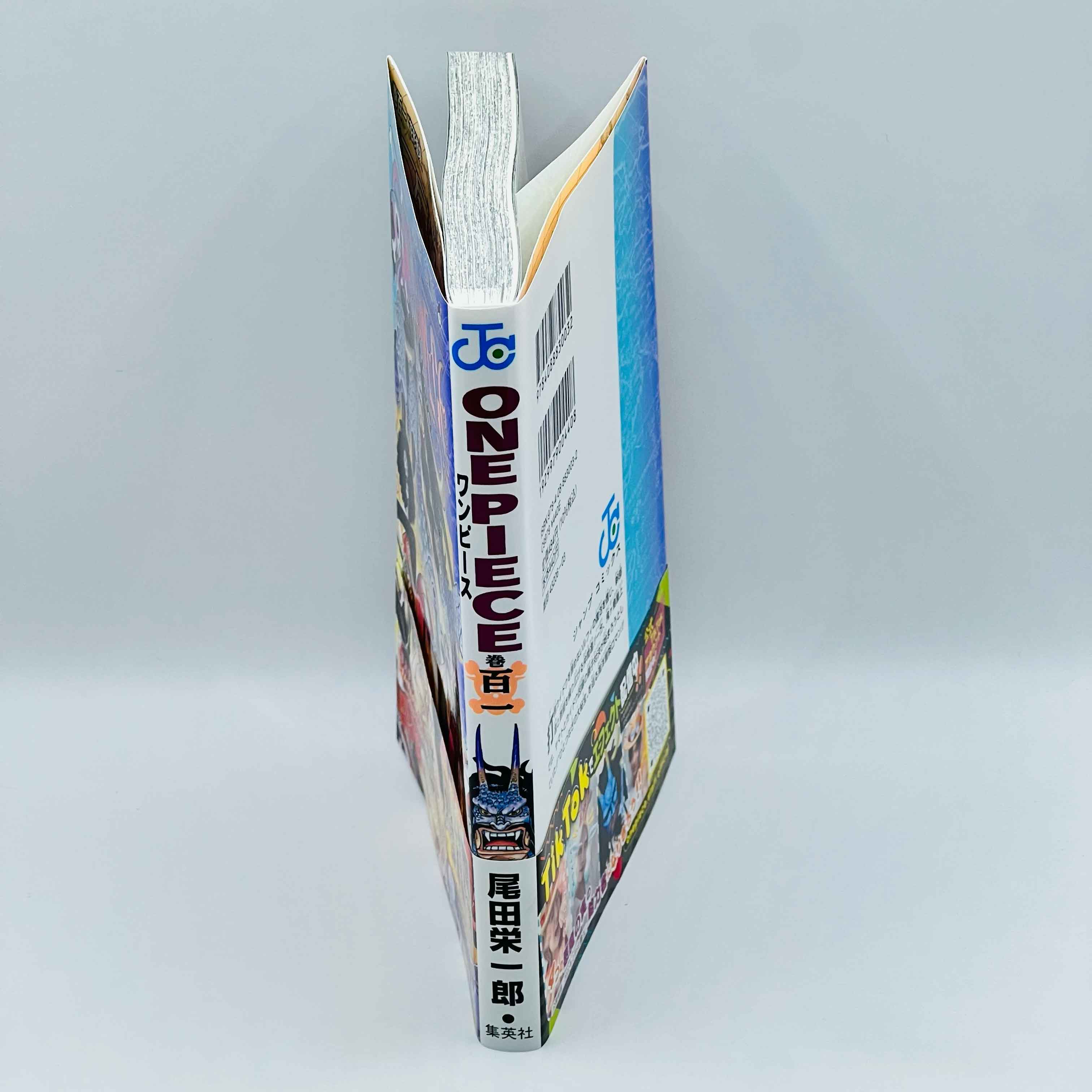 「Wish - Reserved」 One Piece - Volume 101 /w Obi - 1stPrint.net - 1st First Print Edition Manga Store - M-OP-101-001